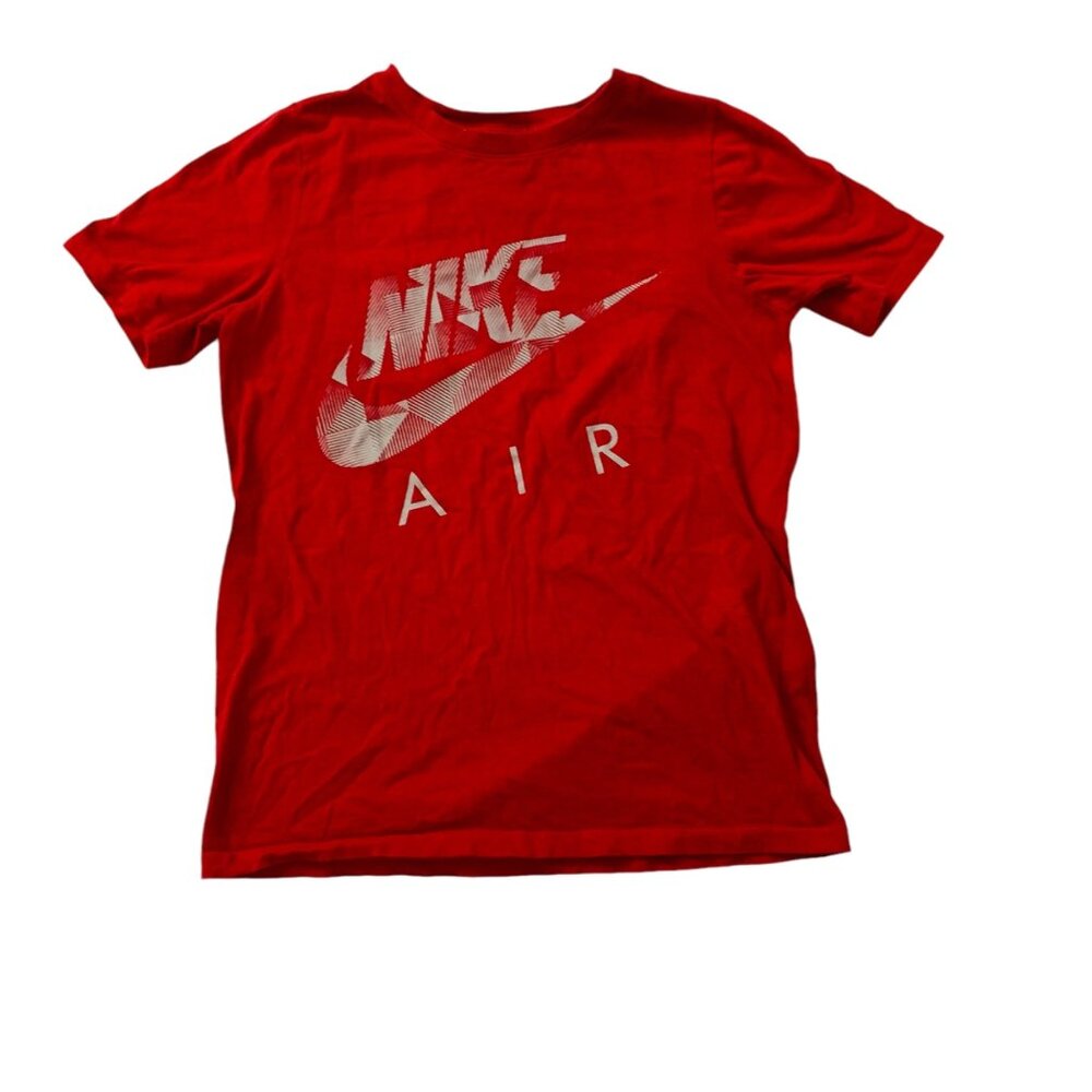 Nike Sz M Boys Tee Shirt Red